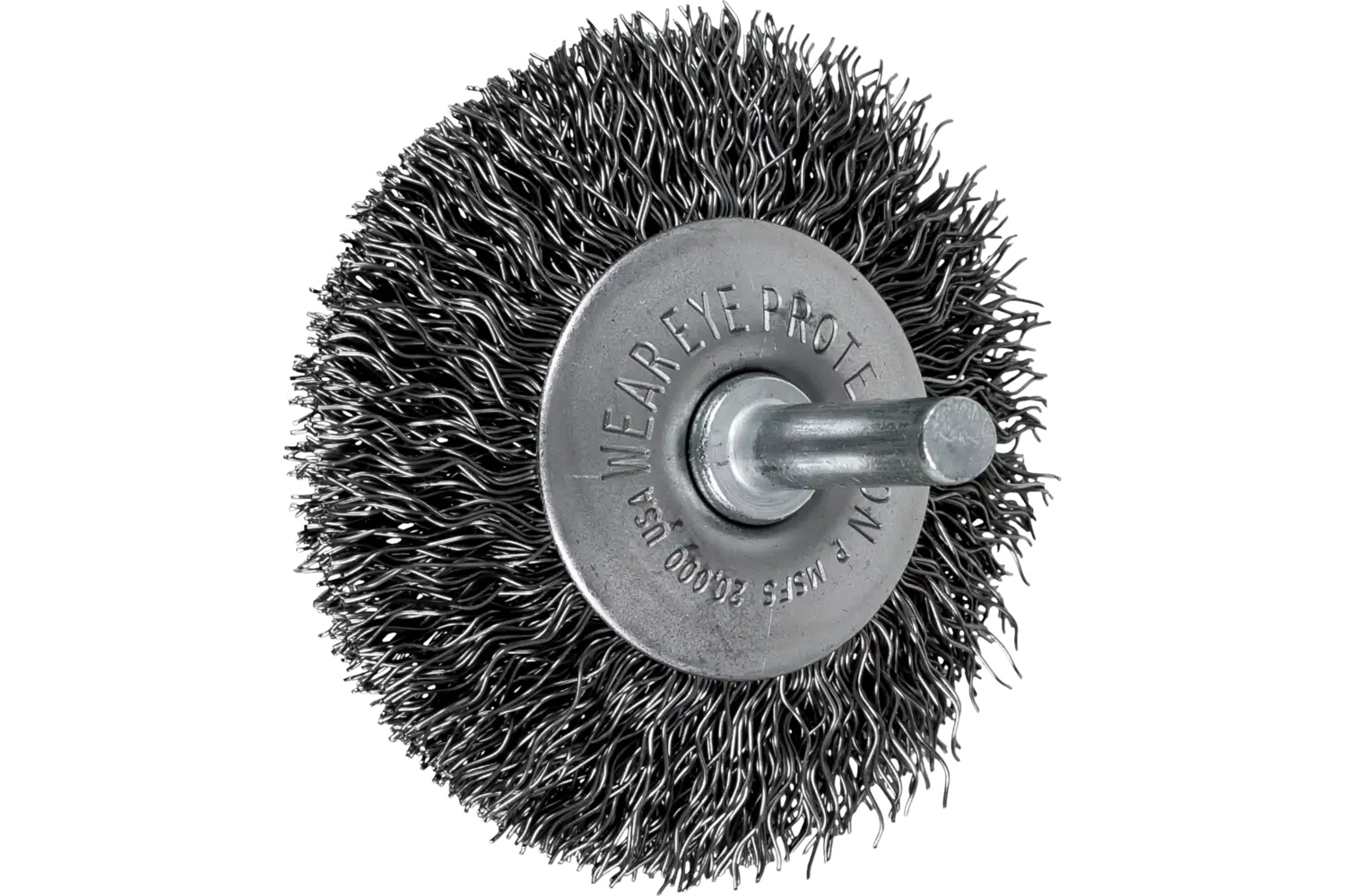 Picture of Pferd Mounted Flared Cup Brush 2-1/2" Dia. .014 Carbon Steel 1/4" Shank